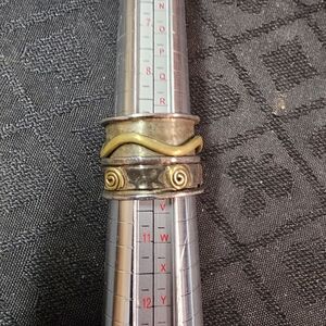 Ring, 'Spinner' Mixed Metals